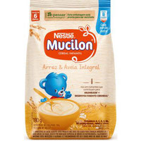Sachê Cereal Infantil Mucilon Arroz E Aveia Integral 180g