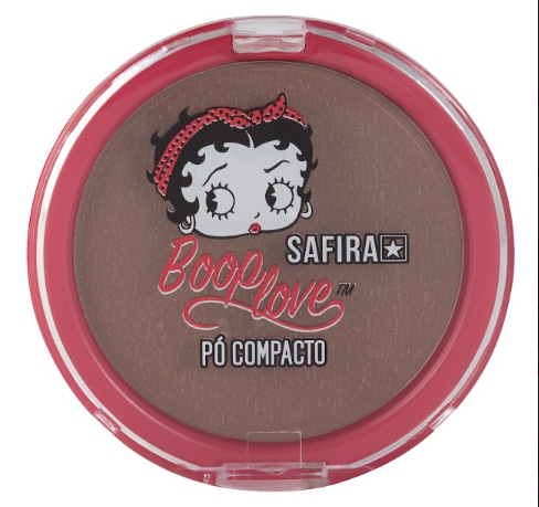 Pó Compacto Safira Betty Boop Numero 8