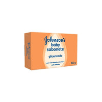 Sabonete Barra Glicerinado Johnsons Baby Com Mel e Vitamina e 80g