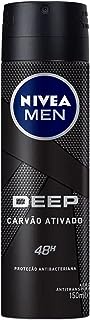 Desodorante Aerossol Nivea Deep Beat Carvão Ativado Men 150ml
