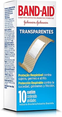 Curativo Transparente Band-Aid - 10 Unidades