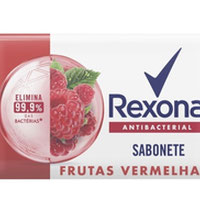 Sabonete Em Barra Rexona Antibacterial Frutas Vermelhas 84g
