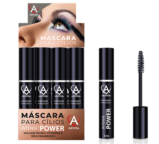 Máscara Cílios Arovida Intense Power 5,5g