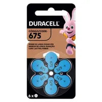 Pilha Duracell Aparelho Auditivo 675 - 6 Unidades