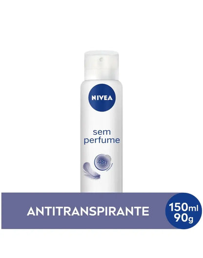 Desodorante Aerossol Feminino Nivea Woman Sem Perfume Pele Senvível 150ml