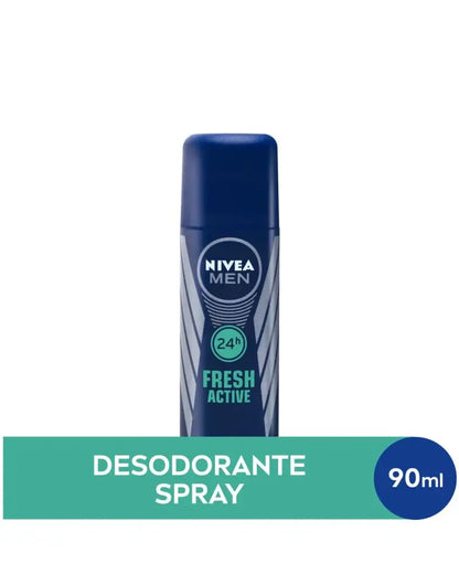 Desodorante Aerossol Nivea Men Fresh Active Masculino 90ml